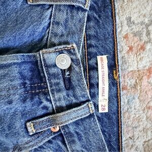 Levi's Blue Denim Ribcage Jeans